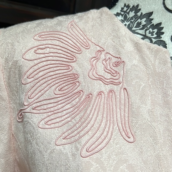 Amanda Smith Suit Skirt Pink Mother Of Bride Easter Church Spring 14 Petite - Picture 3 of 4